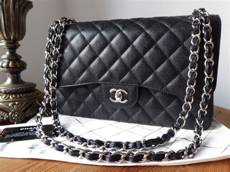 chanel classic flap silver hardware